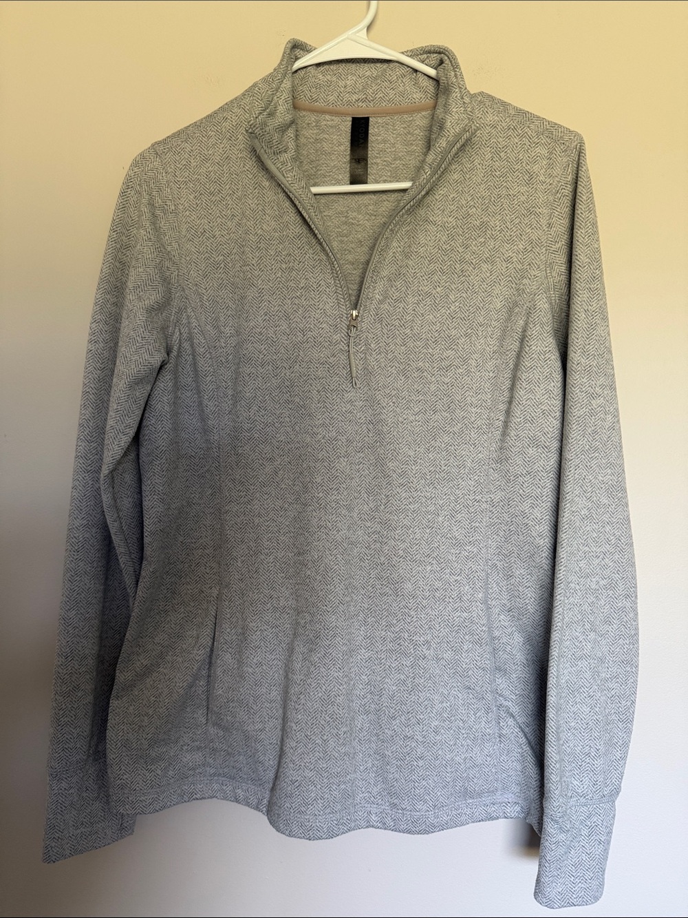 Kyodan Gray Stretch Pullover half zip